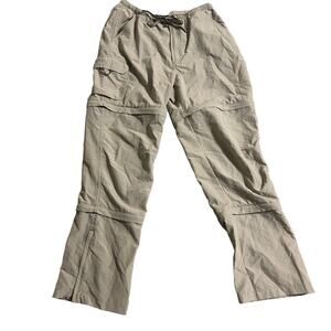 Vtg Nylon Convertible Zip Off Convertible Gorpcore Hiking Fishing Casual Pants
